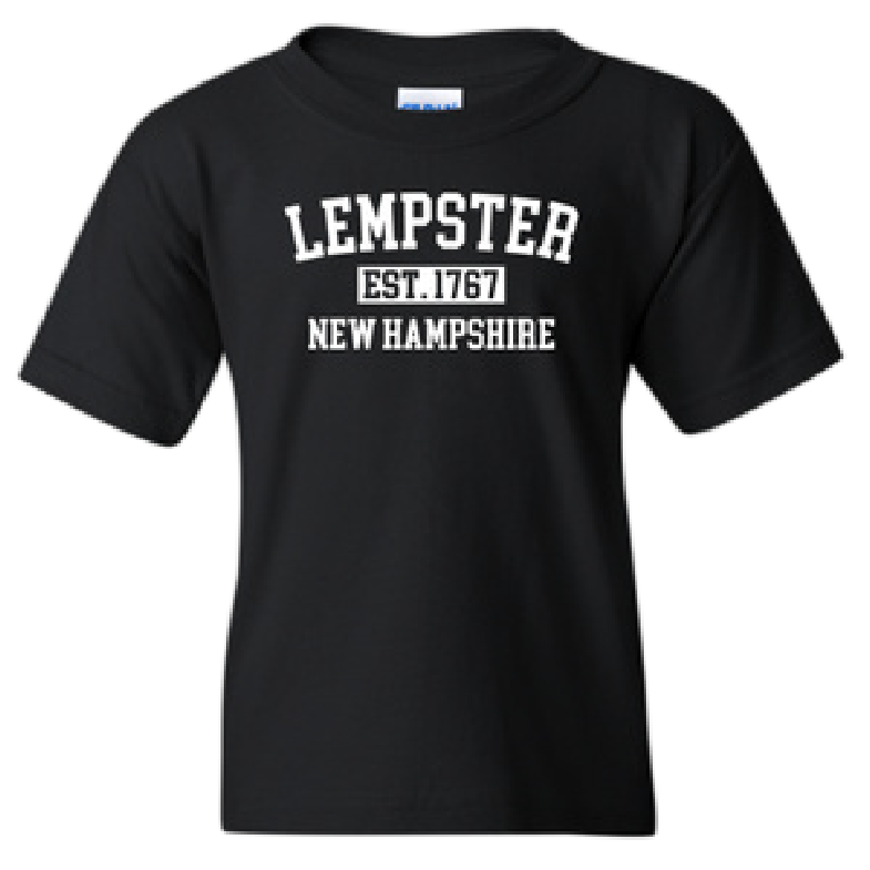 Youth Lempster NH Est. 1767 Shirts - Solid Color - Image 3