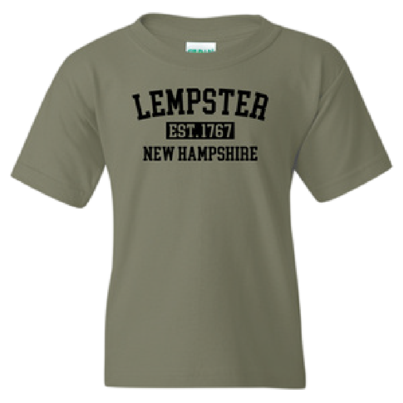 Youth Lempster NH Est. 1767 Shirts - Solid Color - Image 5