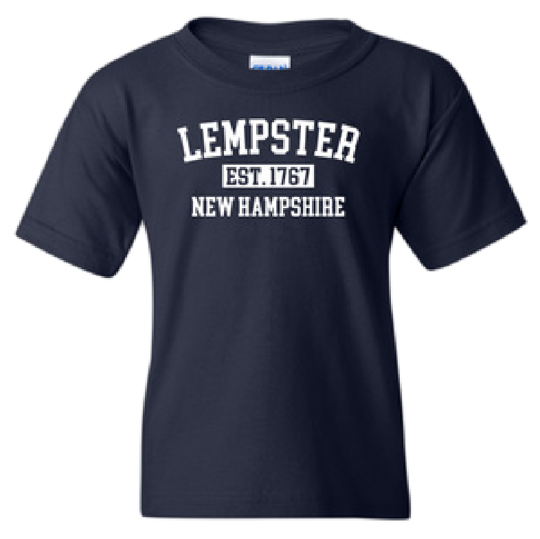 Youth Lempster NH Est. 1767 Shirts - Solid Color