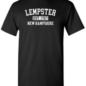 Adult Lempster NH Est. 1767 Shirts - Solid Color
