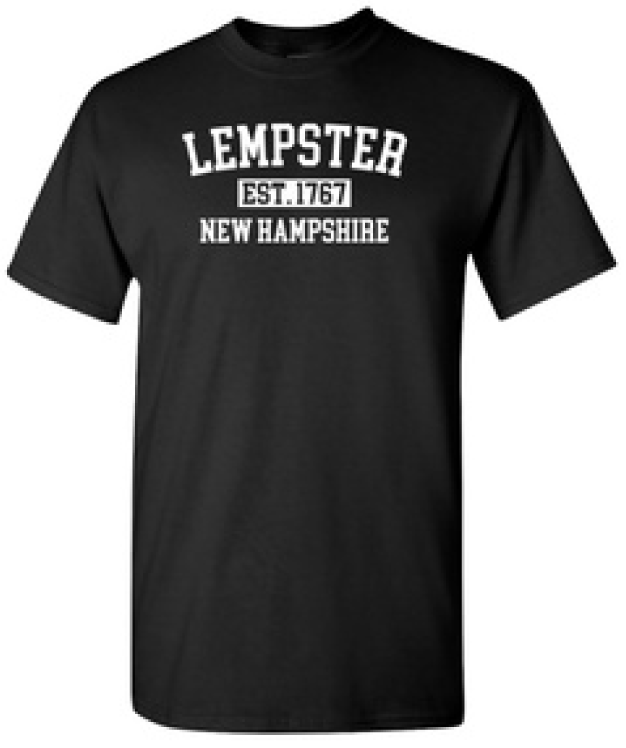 Adult Lempster NH Est. 1767 Shirts - Solid Color